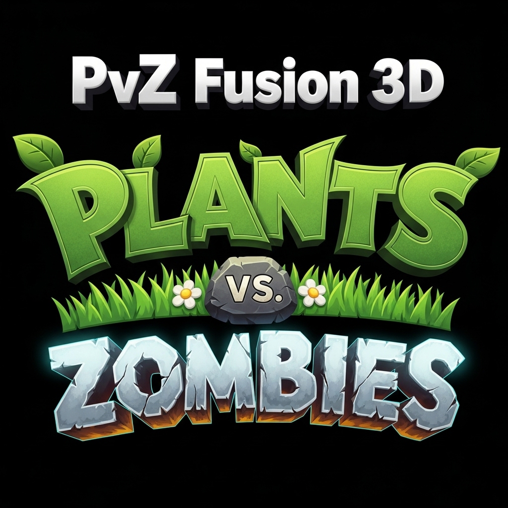 Logo de PvZ Fusion 3D